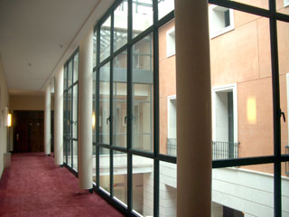 detalle de las cristaleras